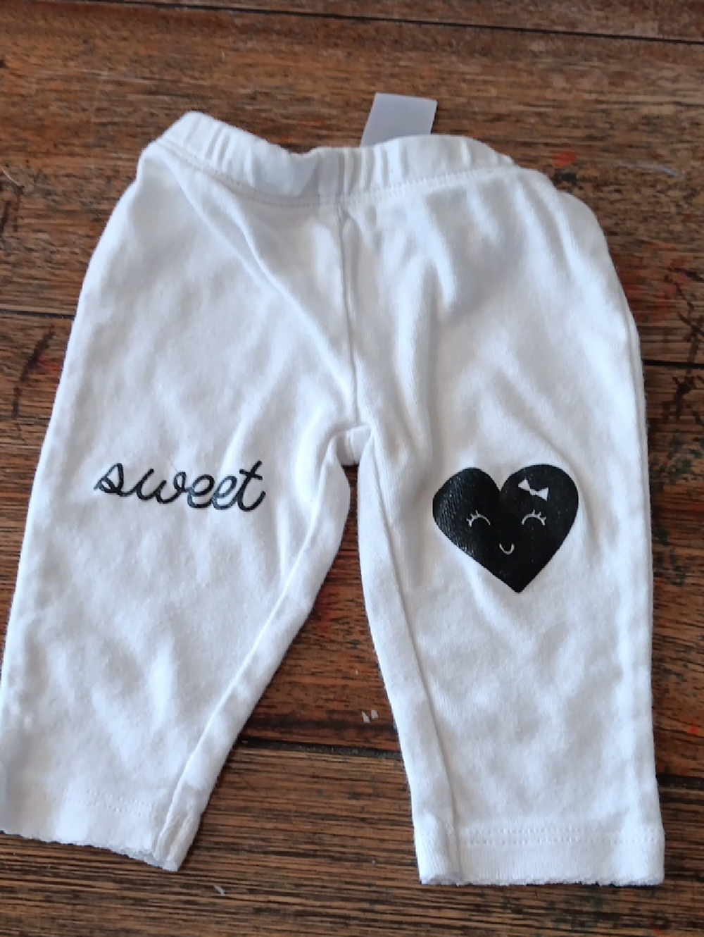 Carter's Pink, Light Blue Sleepers & White Baby One-Piece and Pants - Picture 6 of 12